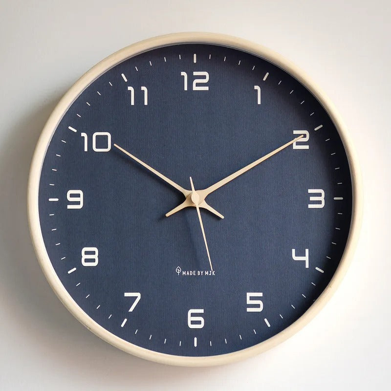 Minimalistic Wall Clock | Metal &amp; Resin