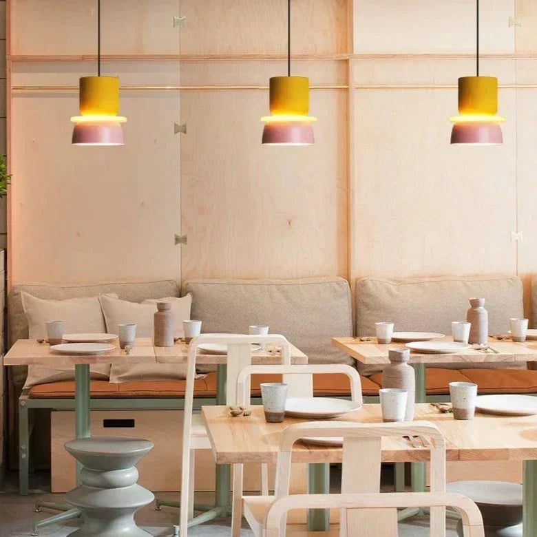 Nordic Macaron Pendant Lamp – Scandinavian Design