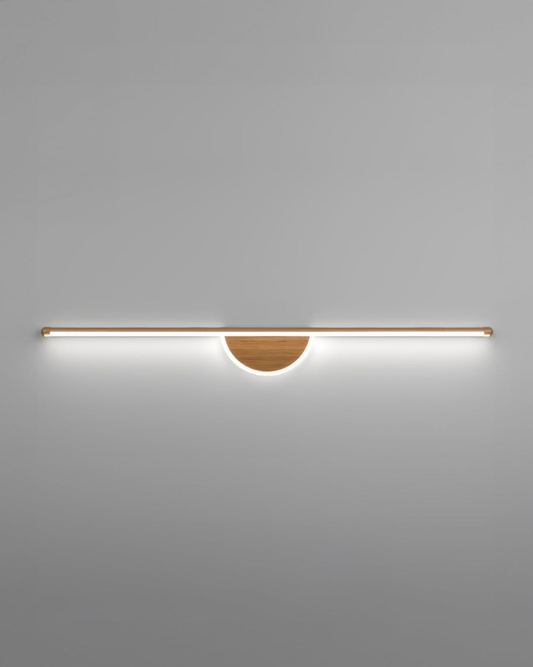 Modern Wall Lamp made of Wooden Arch