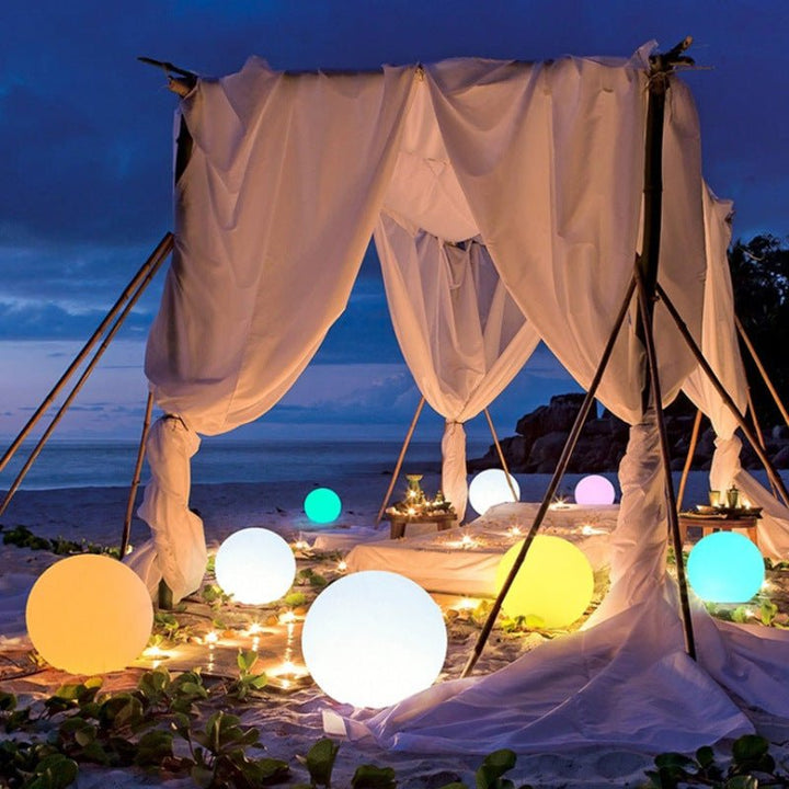 Outdoor Globe Light - Wireless, Weatherproof, 16 colours LED Ball Light