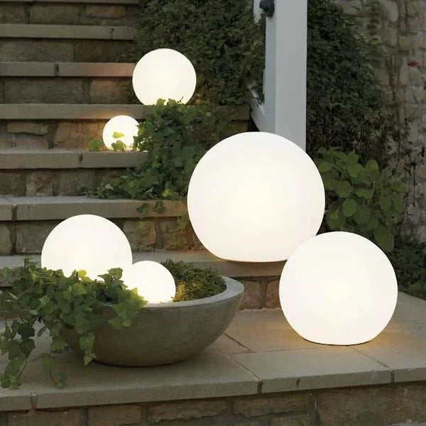 Outdoor Globe Light - Wireless, Weatherproof, 16 colours LED Ball Light