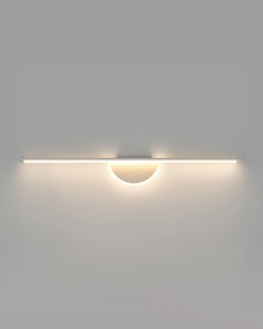Modern Wall Lamp made of Wooden Arch