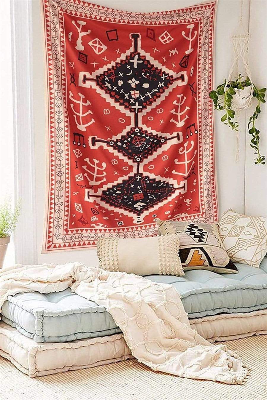 Moroccan Totem Wall Tapestry