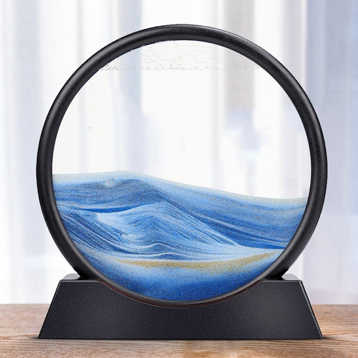 Moving Hourglass Art