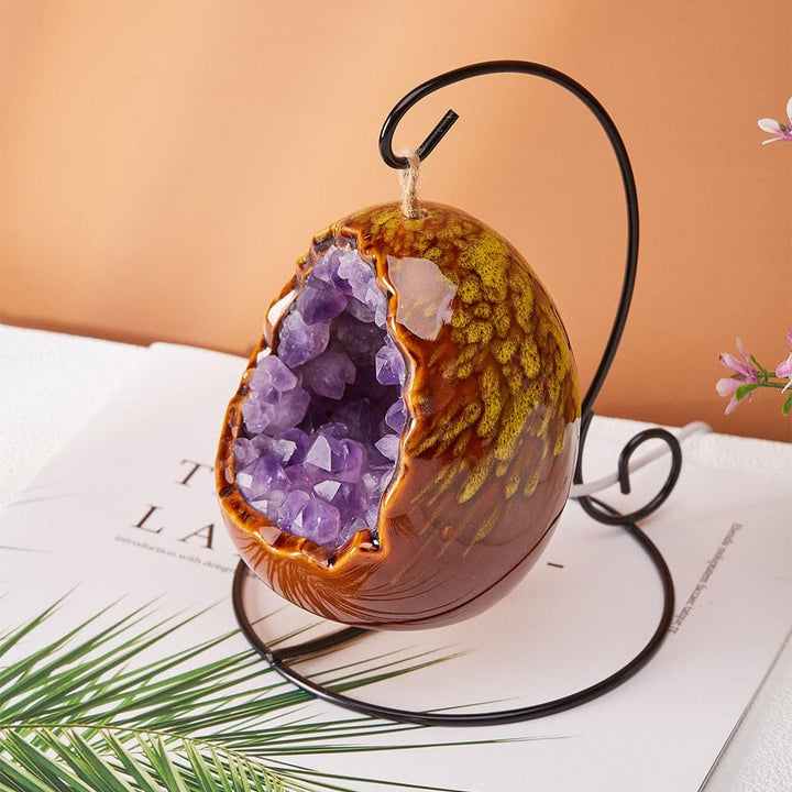 Natural Crystal Lamp