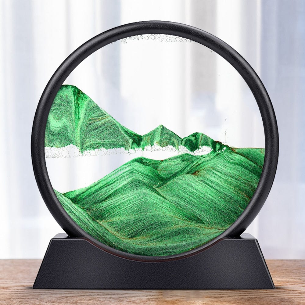 Moving Hourglass Art
