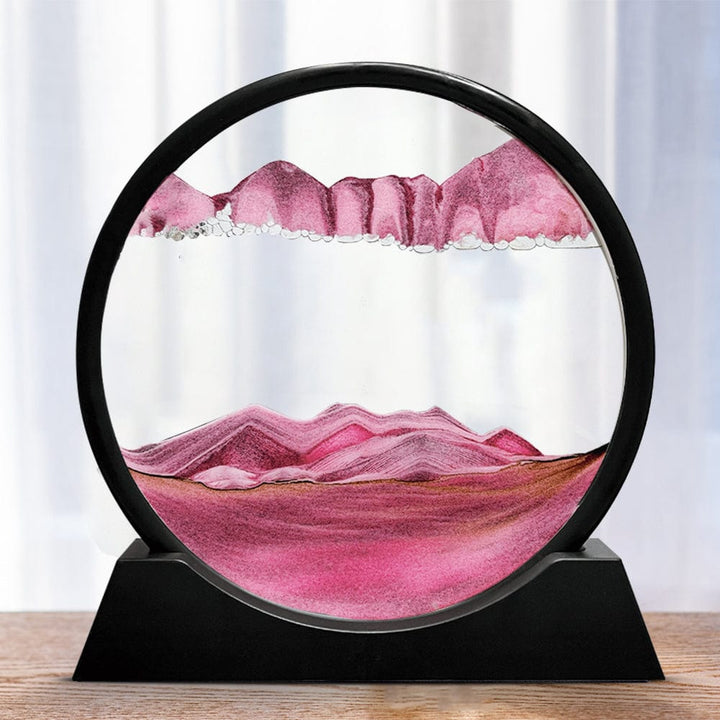 Moving Hourglass Art