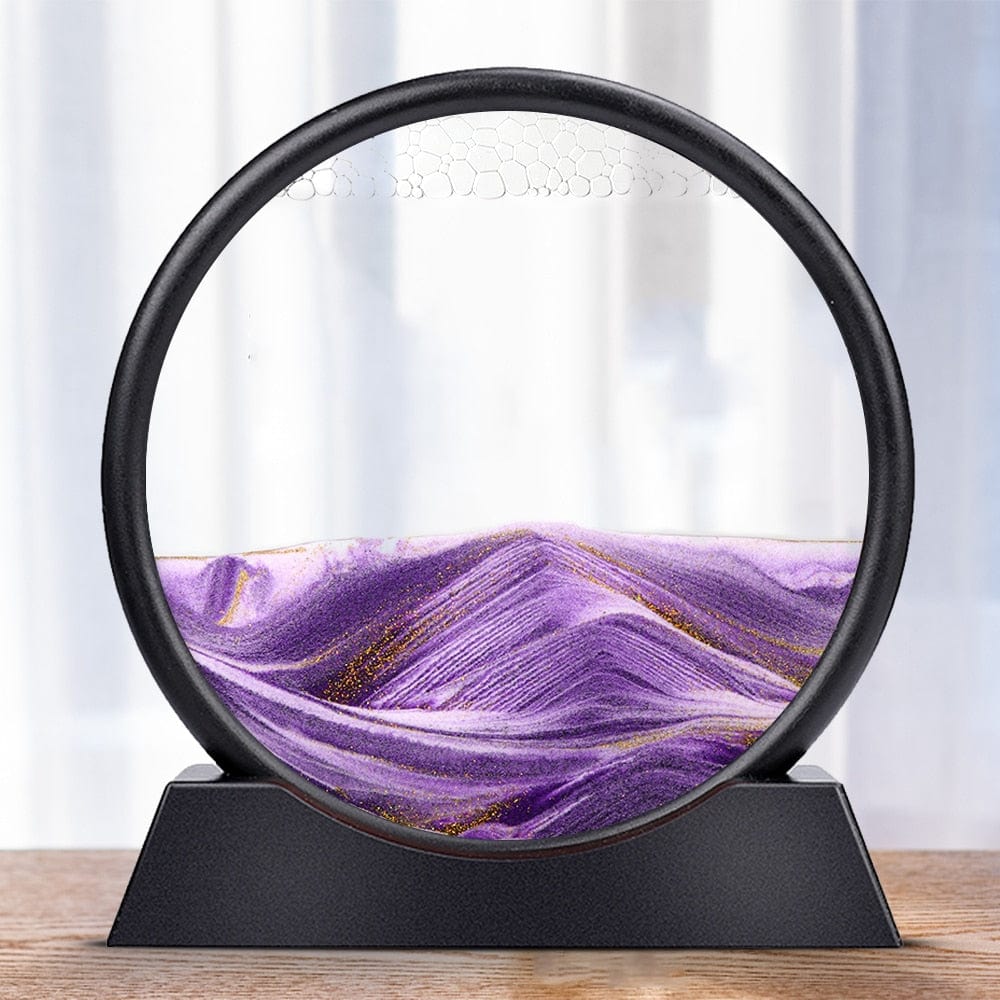 Moving Hourglass Art