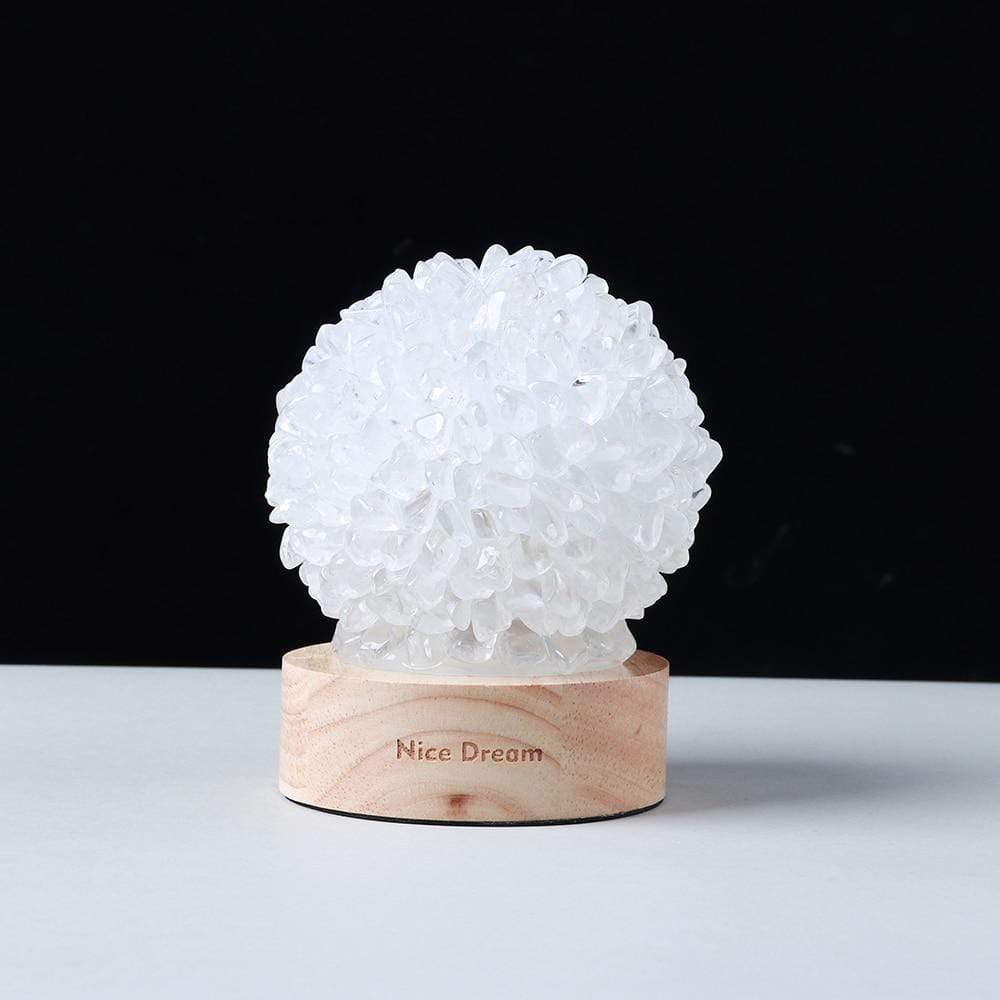 Aventurine Quartz Crystal Lamp