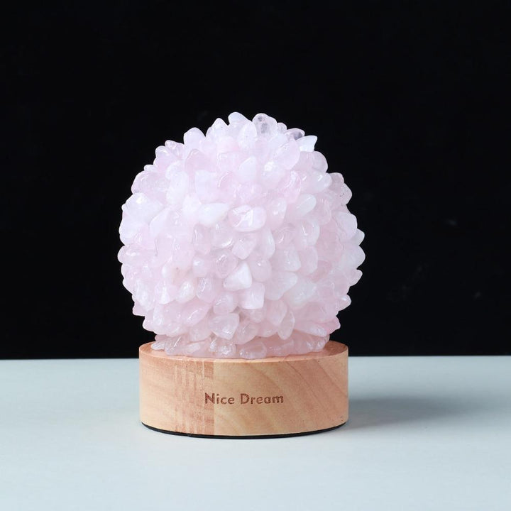 Aventurine Quartz Crystal Lamp