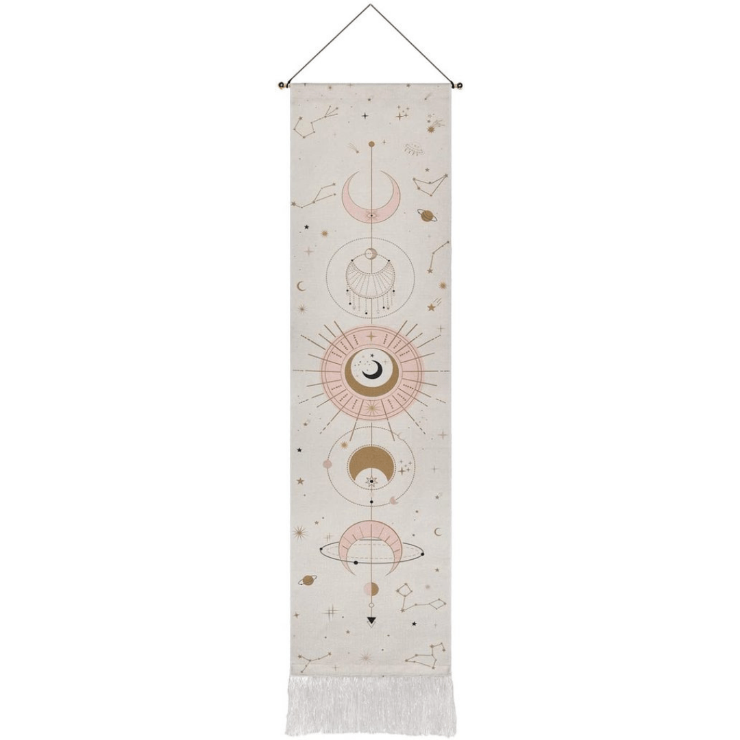 Moon Phases Wall Hanging Tapestry