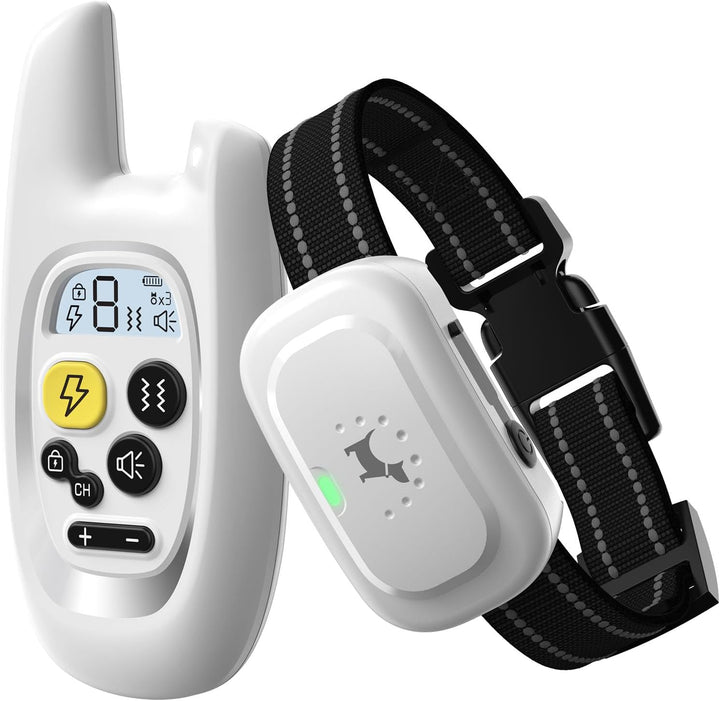 Dog Training Collar with Remote – Shock Lock, Sound &amp; Vibration Modes, Waterproof, 1600ft Range