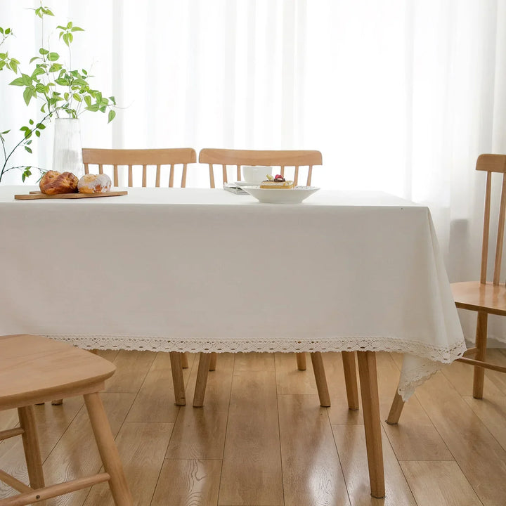Pastoral Cotton-Linen Tablecloth