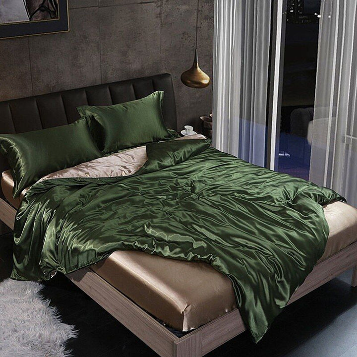 SilkEssence Luxury Bedding Set - Ultimate Comfort &amp; Elegance