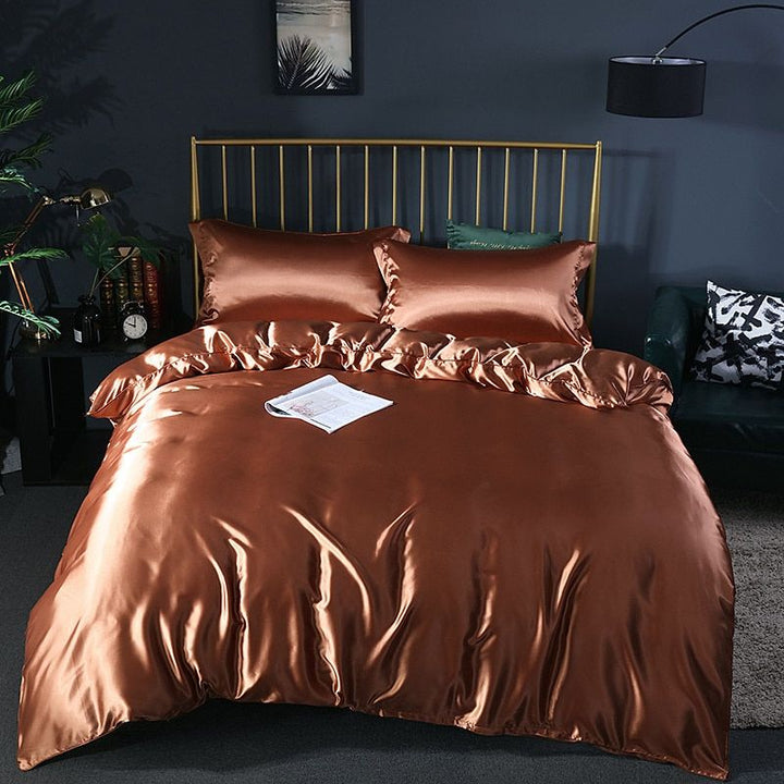 SilkEssence Luxury Bedding Set - Ultimate Comfort &amp; Elegance